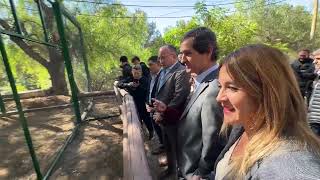 Después de 30 años, volvió el agua potable al Parque Faunístico