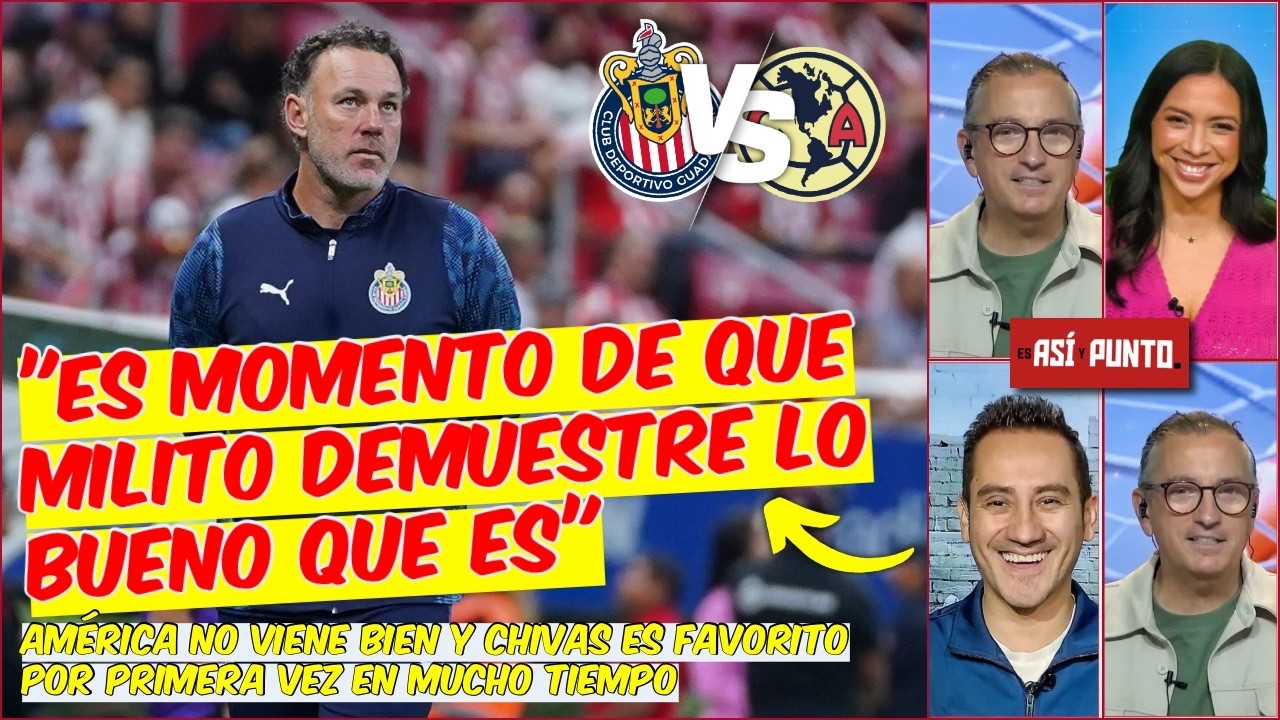 América ES UNA BESTIA DORMIDA y se PUEDE DESPERTAR en el Clásico Nacional vs Chivas | Es Así y Punto