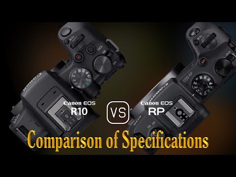Canon EOS R10 vs. Canon EOS RP: A Comparison of Specifications