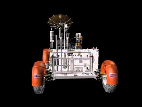 Lunar Roving Vehicle 360 Spin Animation