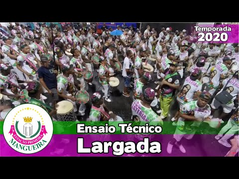 Mangueira 2020 - Largada - Bateria no ensaio técnico - #ET20