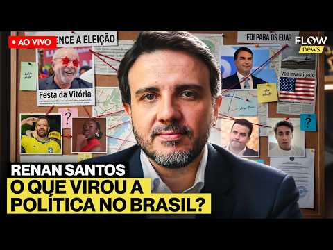 FLÁVIO BOLSONARO FOGE APÓS ELEIÇÃO – RENAN SANTOS, FELIPE MOURA BRASIL E IGOR 3K