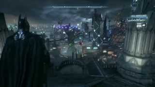 Batman arkham knight: tumbler batmobile and arkham asylum skin gameplay