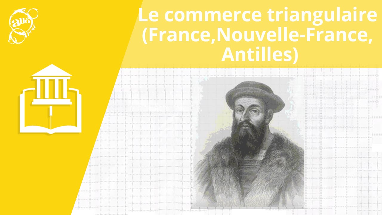 Le commerce triangulaire (France, Nouvelle-France et Antilles)