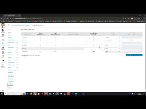Using The Final Grades Submission Tool In Canvas