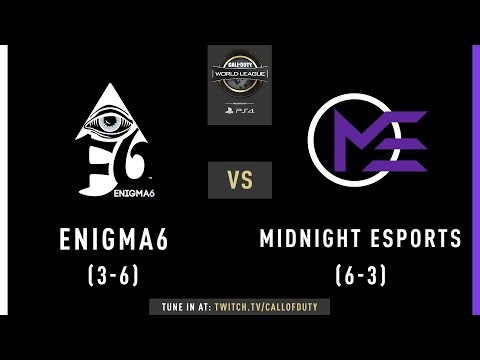 Enigma6 vs Midnight Esports | CWL Pro League 2019 | Cross-Division | Week 6 | Day 3
