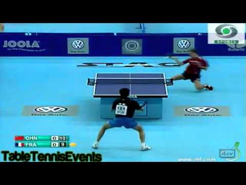 Lin Gaoyuan Vs Tristan Flore: 1/2 Final [WJTTC India 2012]