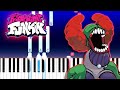Madness - Friday Night Funkin (Tricky Mod) (Piano Tutorial)