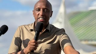 Governor Abdi Ibrahim Hassan 's speech at Malkagalla during Madaraka day 