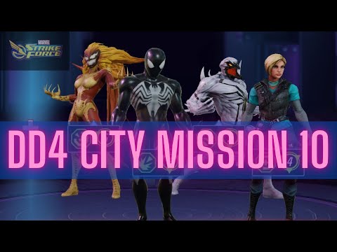 DD4 CITY MISSION 10 - MSF - Marvel Strike Force