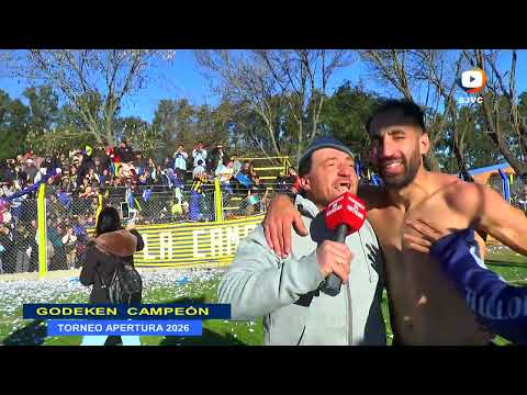 Godeken Campeón Torneo Apertura 2026 Liga InterProvincial