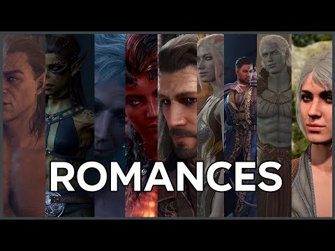 Baldur's Gate 3 - Guia de Romances! Aprovação, Desaprovação, Menage, Poliamor e Muito Mais!