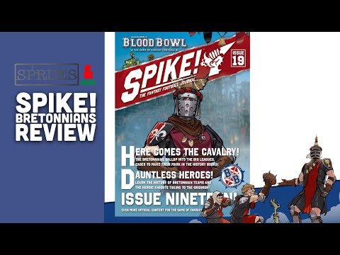 Spike! 19 Bretonnians Team Review - Blood Bowl Third Season Edition