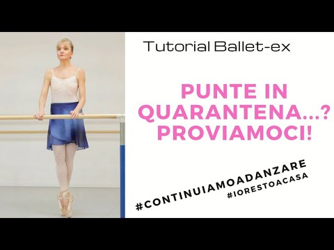 Luisa Signorelli - BALLET - Class 1 - Pointe In Quarantine | Talentsofworld Artist Academy