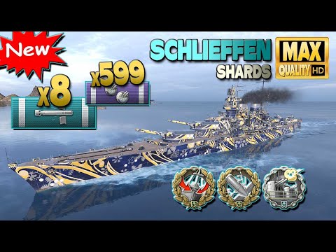 Battleship Schlieffen: Surrounded - World of Warships