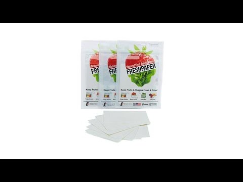 FreshPaper 3pack of 8count ProduceSaver Sheets