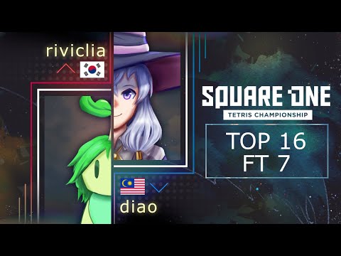 Riviclia vs Diao - TOP 16 - Square One Tetris Championship 2022