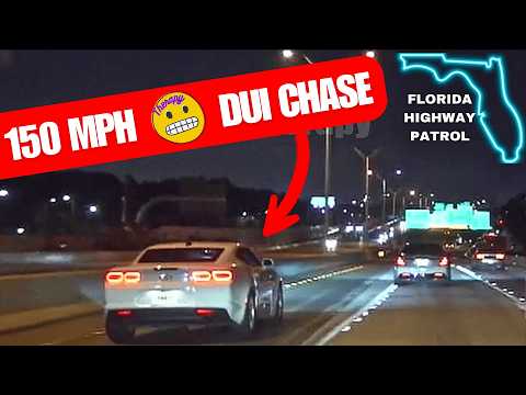 150 MPH Camaro Chase Ends with PIT Maneuver in Florida