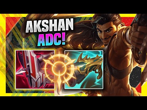 KOREAN CHALLENGER TRIES NEW CHAMPION AKSHAN ADC! - Korean Challenger Plays Akshan Mid vs Ezreal!