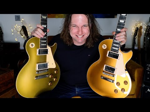 COMPARISON: Gibson Les Paul Standard 50s Goldtop VS Gibson Custom Shop '57 Les Paul Goldtop VOS