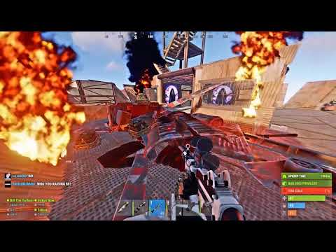 Quickest raid defense ever? they lasted whole 12,3 seconds! #rust #shorts