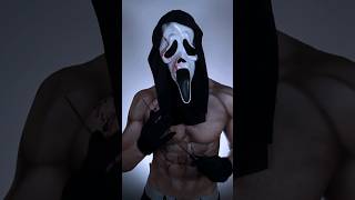 Who&#39;s watched The Scream movie? Here&#39;s my Ghost Face. yes I cheated with a mask. #scream6 #ghostface