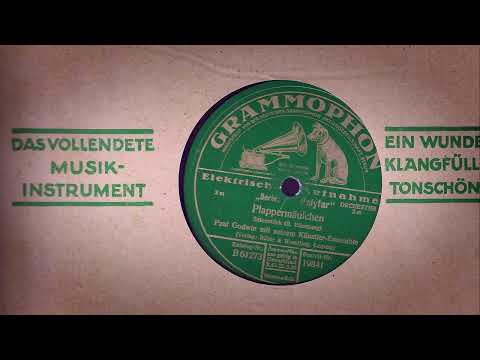 Plappermäulchen *1928 - Paul Godwin mit seinem Künstler-Ensemble