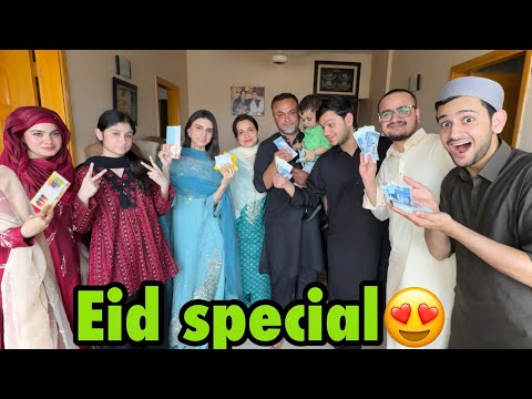 Eid par sabko mili boht sari eidi😍 | Special Eid vlog day 1