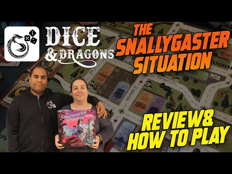 Dice and Dragons - The Snallygaster Situation Review and How to Play