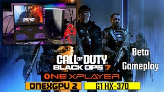 ONEXGPU 2 Handheld Warfare with Black Ops 7 + Onexplayer G1 HX-370