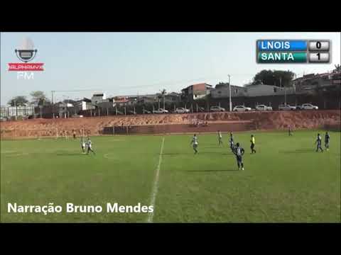 Em Bragança Paulista Marquinhos Lima marca gol de Falta pelo Santa Luzia no Campeonato de Veteranos.