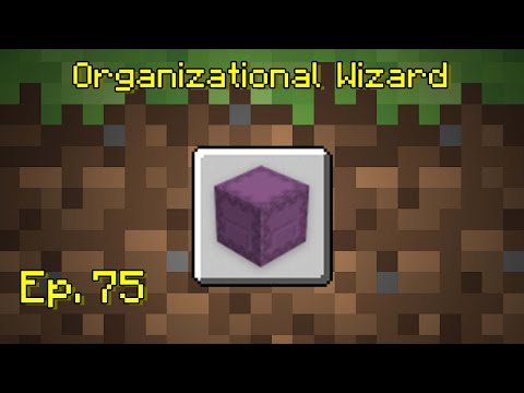 Insane Minecraft Bedrock Trick! Become an Organizational Wizard!