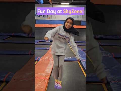 Funday at Sky Zone | Maryam Masud, Fatima Masud and friends had so much fun 🎉😁🎈