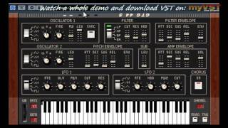 Video thumbnail for GTG 44 S - Free VST - myVST Demo by myVST