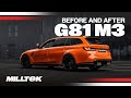 Milltek BMW G81 M3 Sound Comparison