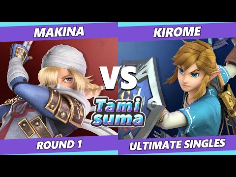 TAMISUMA 194 SSBU - Makina (Sheik) Vs. Sarome (Link) Smash Ultimate Round 1