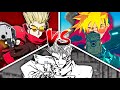 Trigun Manga Vs 90s Anime Vs Stampede Full Comparison