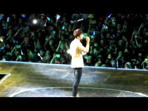 [fancam] Woohyun - Dreaming (Dream High OST) @ Music Bank World Tour Jakarta 130309