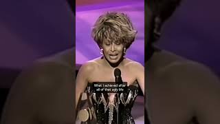 &#39;No drugs, No alcohol’ 💪🏾 - Tina Turner receiving Essence Awards (1993)