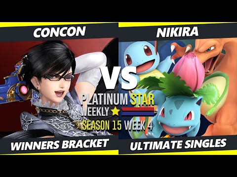 PSW S15:W4 - ConCon (Bayonetta) Vs. Nikira (Pokemon Trainer) SSBU Ultimate Tournament