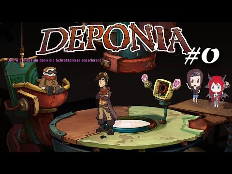 Let's Play Deponia #0 - Schrottpressen Tutorial