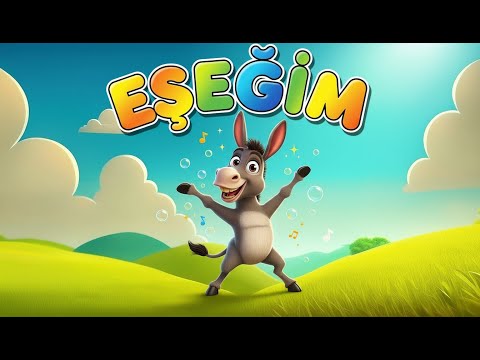 Eşek Uçmak İstemiş - Bebek Şarkıları Türkçe - Eşek Şarkısı - Çizgi Film