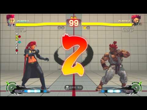SSF4 Rank Match  isesuto (VI)  vs  eita1988 (GO)