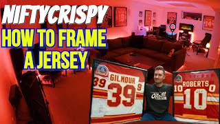 How To Frame A Jersey | NiftyCrispy