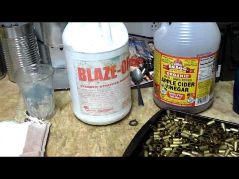 Cleaning solutions for Brass