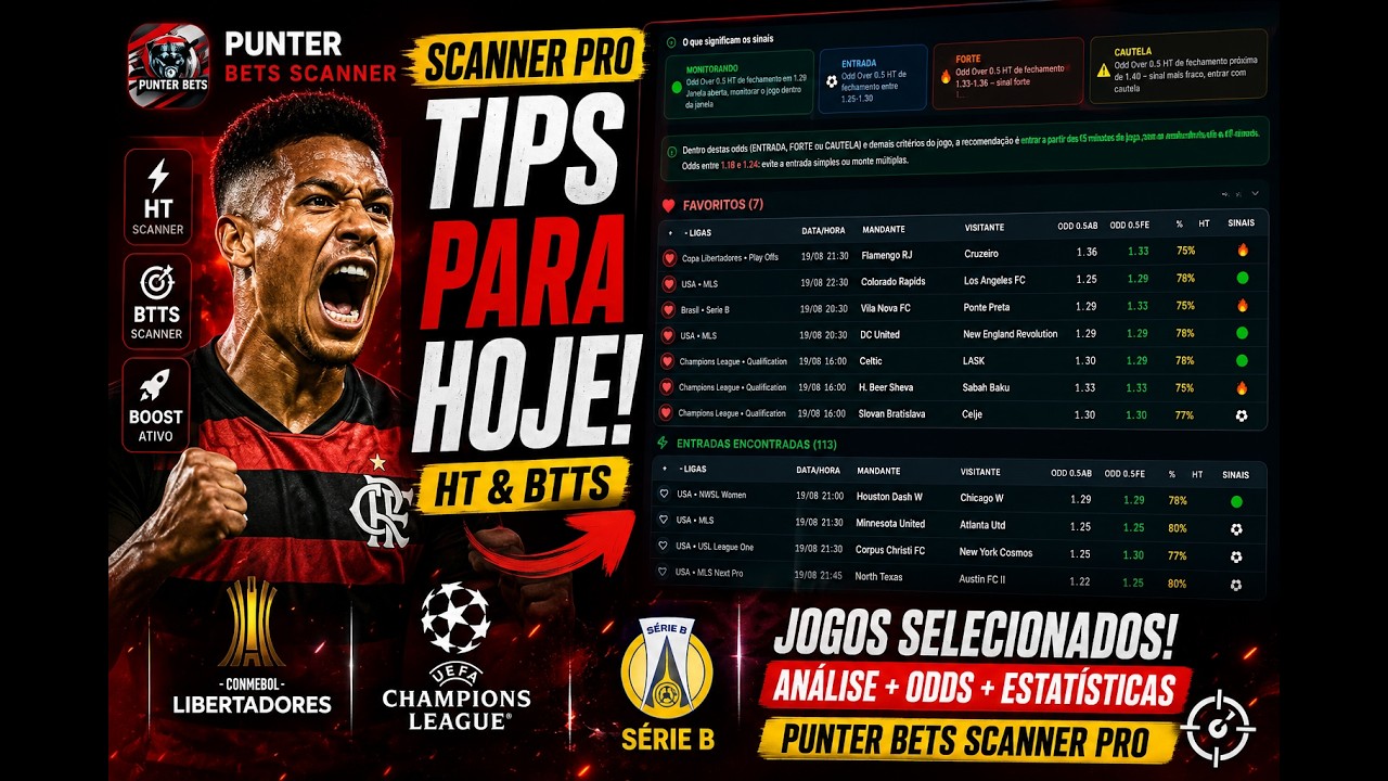 Hoje o Scanner Pro está trabalhando pesado! 🔥⚽
