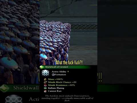 How Dwarf Shieldwall Formation Actually Deflect Missile Weapons in Total war Warhammer3