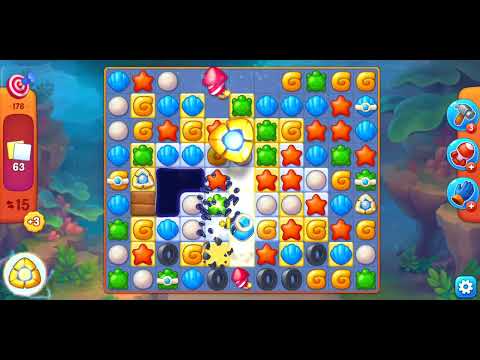 fishdom level 178 / niveau 178 challenge level completed / niveau challenge résolu