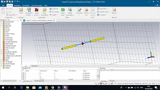 Design and Simulation of 600 MHz Simple Dipole Antenna Using CST |1080p60fps|