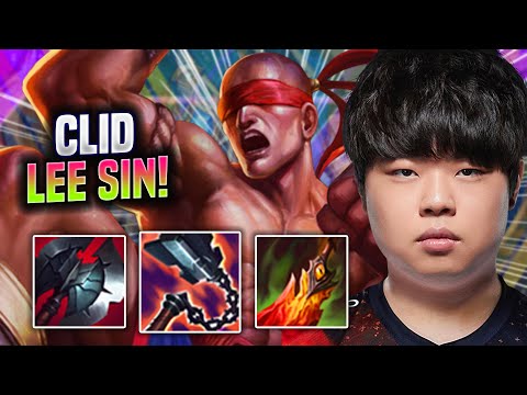 CLID WITH HIS SIGNATURE LEE SIN! - FPX Clid Plays Lee Sin Jungle vs Bel'Veth! | Season 2022